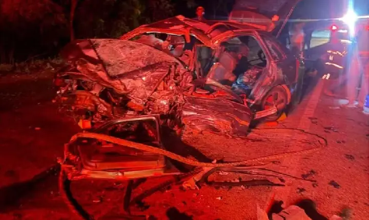 Acidente na TO-110 entre Taguatinga e Ponte Alta do Bom Jesus (TO) deixa quatro mortos após colisão frontal