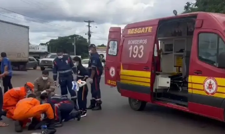 Adolescente sofre acidente na BR-153, em Araguaína