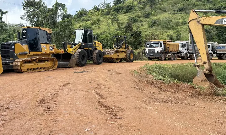 Altamira: Obras na Gleba Assurini atingem 50% de execução e avançam para vicinais