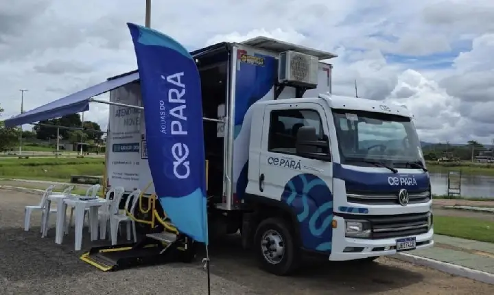 Atendimento móvel da Águas do Pará começa a circular pelos municípios