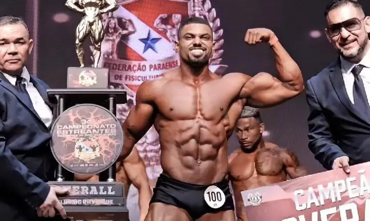 Atleta de Novo Repartimento, Heitor Braga se destaca no Campeonato Paraense de Fisiculturismo