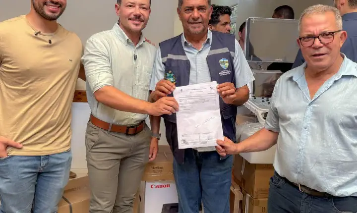 Aveilton Souza reforça compromisso com Novo Repartimento e entrega ultrassom à UPA