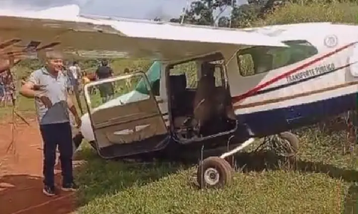 Avião cai com passageiros em aldeia indígena de São Félix do Xingu