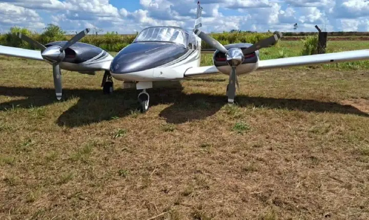 Avião furtado em SP é encontrado em Novo Progresso no Pará