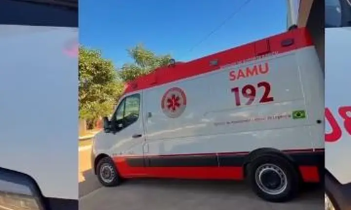 Bannach reforça atendimento de urgência com entrega de nova ambulância para o SAMU
