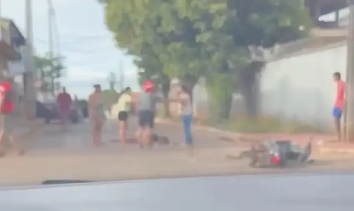 Batida em cruzamento chama atenção em Canaã