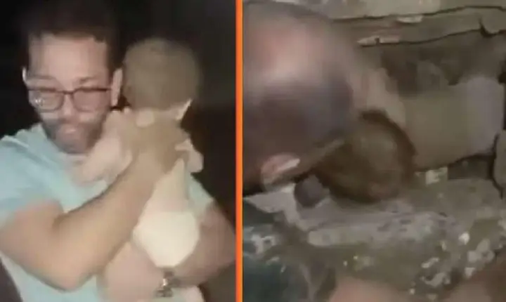 Bebê é resgatado com vida após terremoto na Venezuela