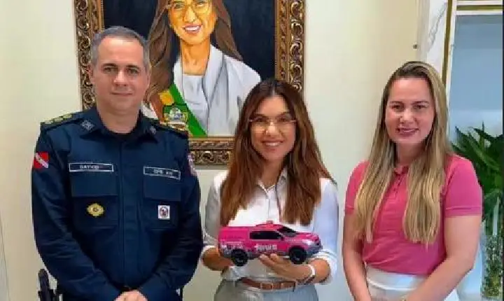 Canaã dos Carajás reforça proteção às mulheres com nova viatura da Patrulha Maria da Penha