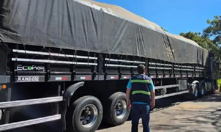 Carga irregular com destino a Canaã é apreendida pela Sefa