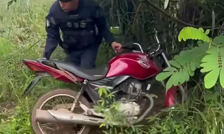Caso Tapete Verde: motocicleta da vítima é recuperada em Parauapebas