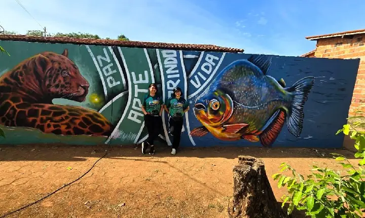Colorindo Favelas pela Amazônia leva arte urbana e oportunidades para jovens da Região de Carajás