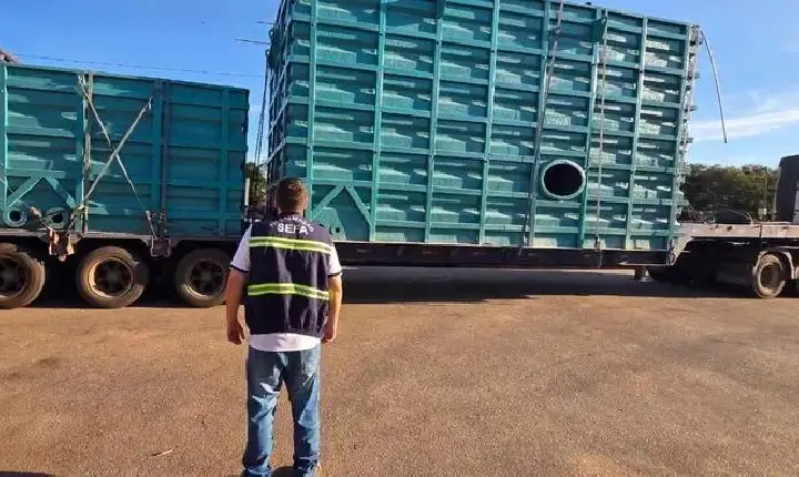 Conceição do Araguaia: Sefa apreende estação de tratamento de esgoto avaliada em R$ 1,1 milhão