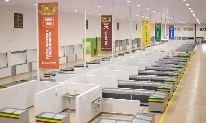 Conforto e ampliação marcam a entrega da Feira do Produtor e do Mercado Municipal em Canaã dos Carajás