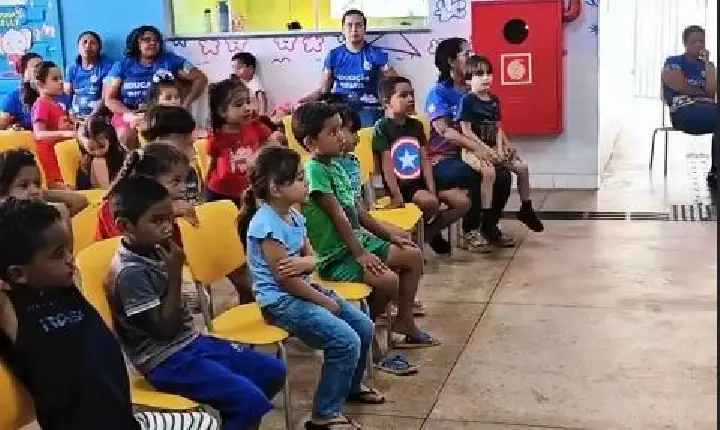 Cumaru do Norte promove palestras sobre alimentação saudável nas escolas