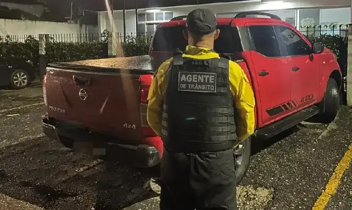 Detran recupera veículo com registro de roubo durante fiscalização na BR-316, em Marituba