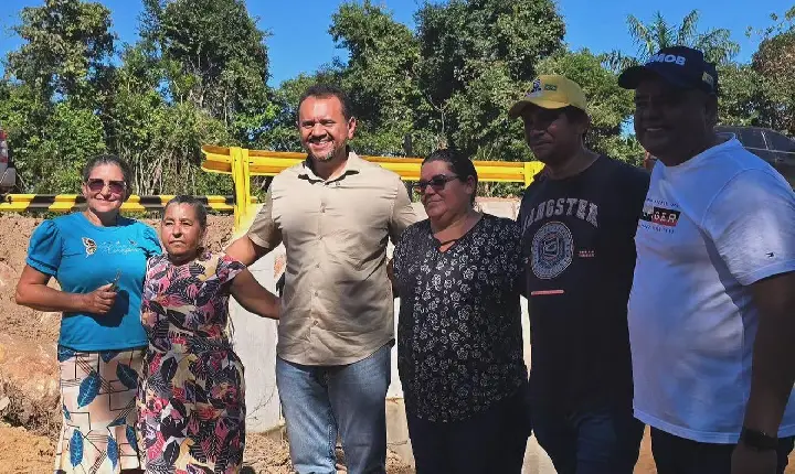 Dr. Rener entrega ponte na Vicinal Inajá e reforça segurança para a população de Redenção