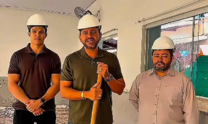 Dr. Rener inicia ampliação e reforma da Creche Randal Júnior em Redenção