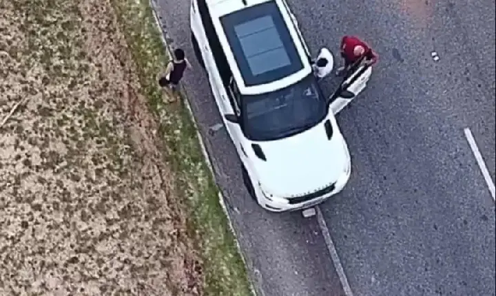 Drone do Detran identifica tentativa de burlar fiscalização da Lei Seca durante operação em Salinópolis