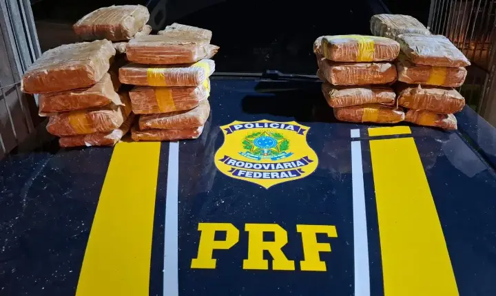 Dupla é presa com 32 kg de maconha durante abordagem em Novo Repartimento