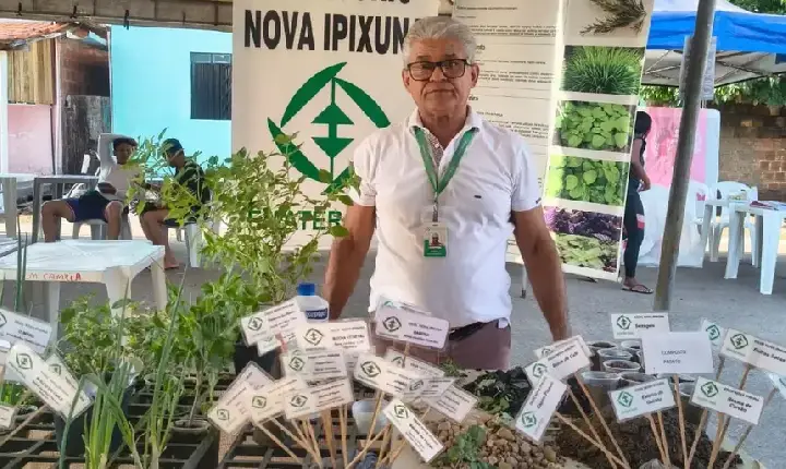 Emater orienta sobre plantas medicinais em Nova Ipixuna, no sudeste do Pará
