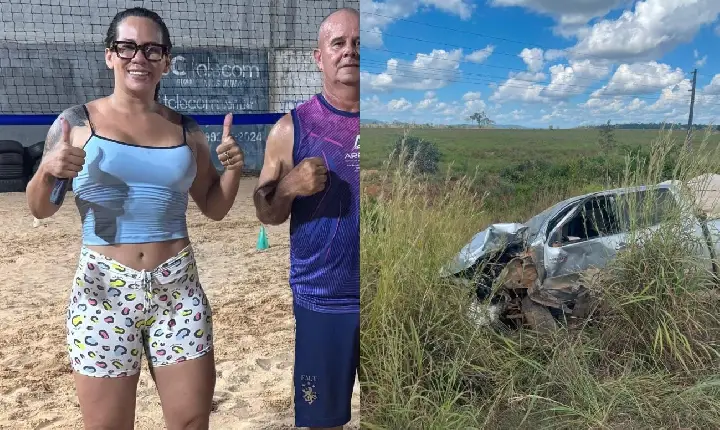 Empresária morre e 2 crianças ficam feridas em grave acidente na PA-279, em Xinguara