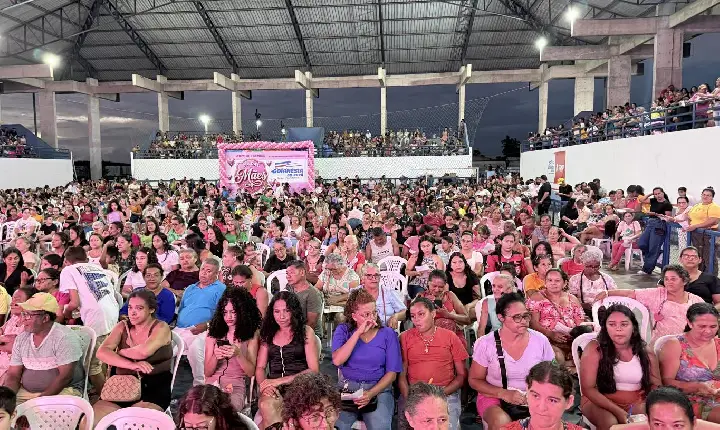 Festa das mães reúne multidão e distribui prêmios em Goianésia