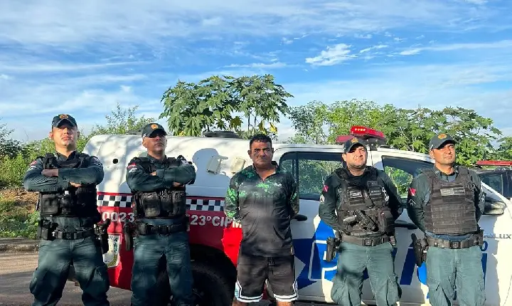 Foragido por homicídio qualificado é preso durante operação da PM em Novo Repartimento