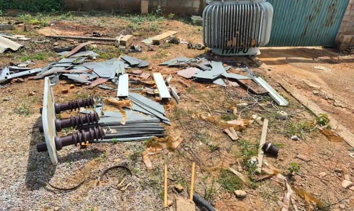 Furto de cabos e destruição de transformador causam prejuízo em Parauapebas