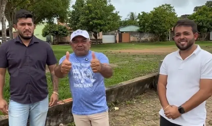 Godoy e Samuel anunciam: Praça da Vila de Cajazeiras será refeita do zero em Itupiranga
