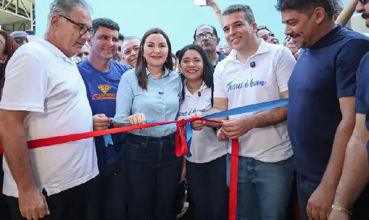 Governadora Hana Ghassan entrega Nova Feira de Tucuruí, após investimento de R$ 19,7 milhões do Estado
