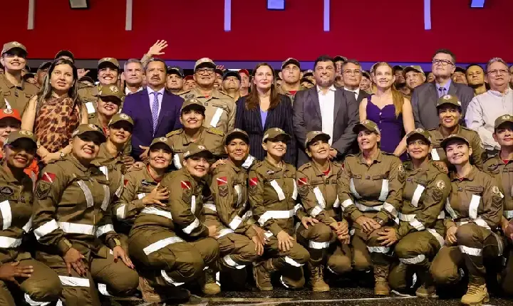 Governadora Hana Ghassan oficializa a maior promoção da história do Corpo de Bombeiros, para 580 militares