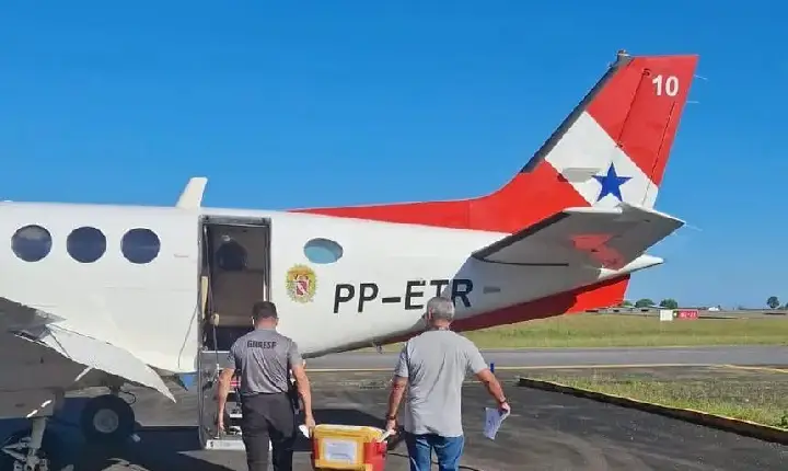 Graesp transporta para Redenção rim captado em Belém e garante mais um transplante no Sul do Pará