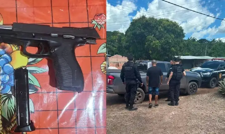 Guarda municipal é preso suspeito de duplo homicídio em Abaetetuba