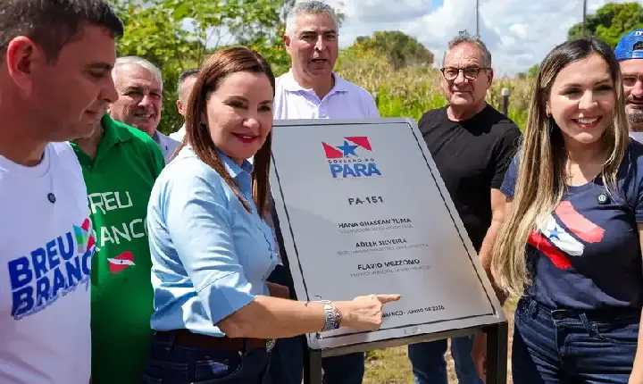 Hana entrega asfalto da PA-151 e fortalece a integração entre Breu Branco e Baião