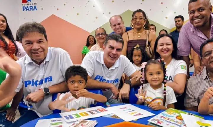 Helder e Laane inauguram creche na Vila Boa Vista e transformam educação em Piçarra
