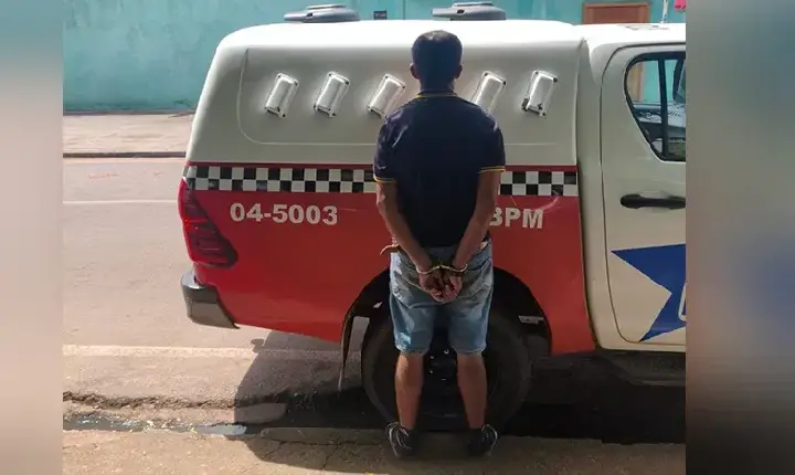 Homem é preso após ameaçar moradores com facão em Jacundá