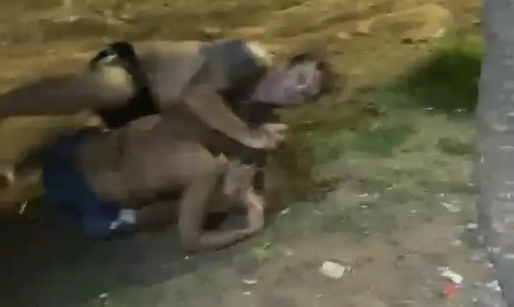 Homem é preso por espancar mulher e filhos, em Santarém