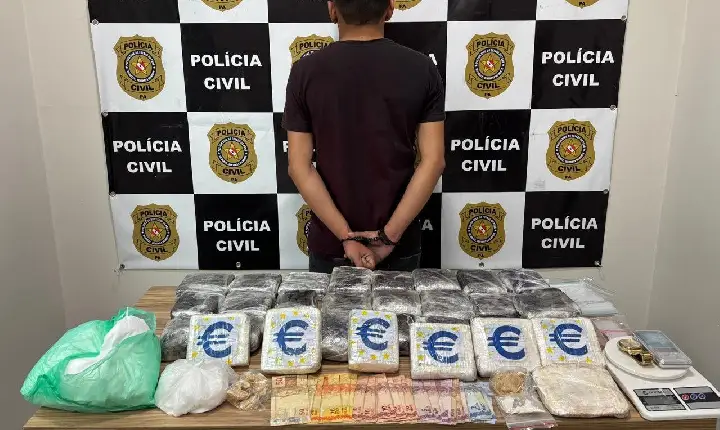 Homem é preso por tráfico interestadual de drogas em Parauapebas