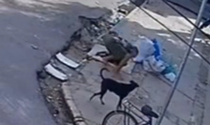 Homem embriagado cai centro de bueiro, em Belém