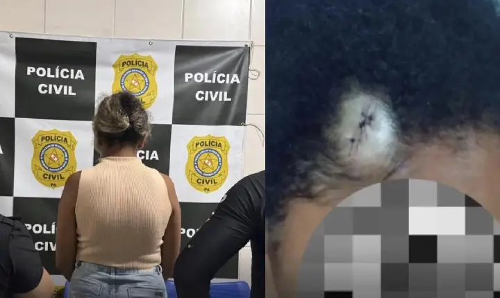 Mãe é presa suspeita de agredir filha de 13 anos com pedaço de madeira em São Miguel do Guamá