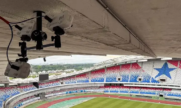 Mangueirão é primeiro estádio do Norte com tecnologia de impedimento semiautomático