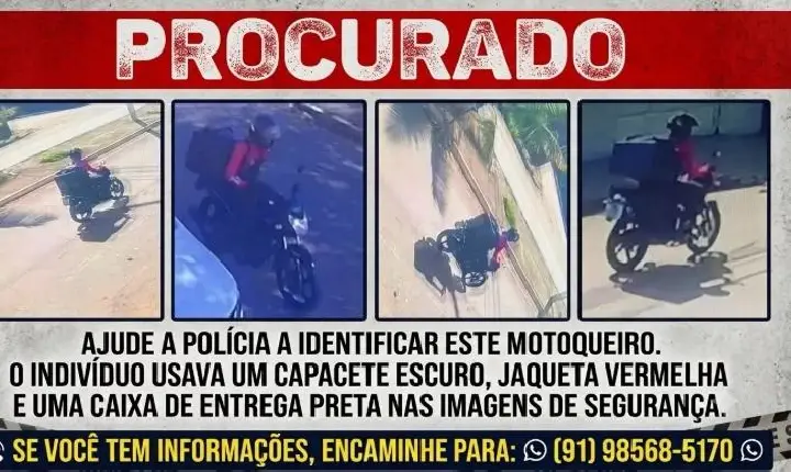 Motociclista é procurado após jogar pedra em carro e ferir criança durante briga de trânsito em Parauapebas