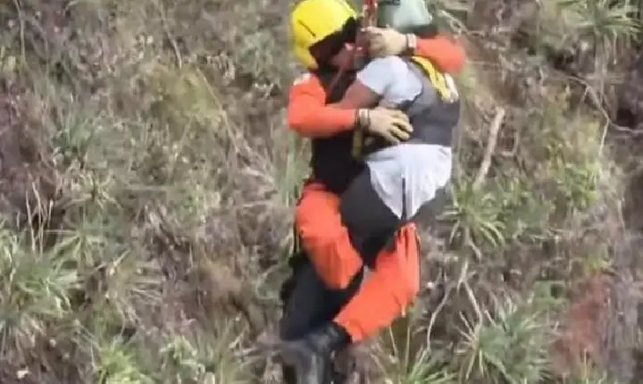 Mulher sobrevive por 24 horas após ser empurrada de penhasco pelo ex-marido em MG