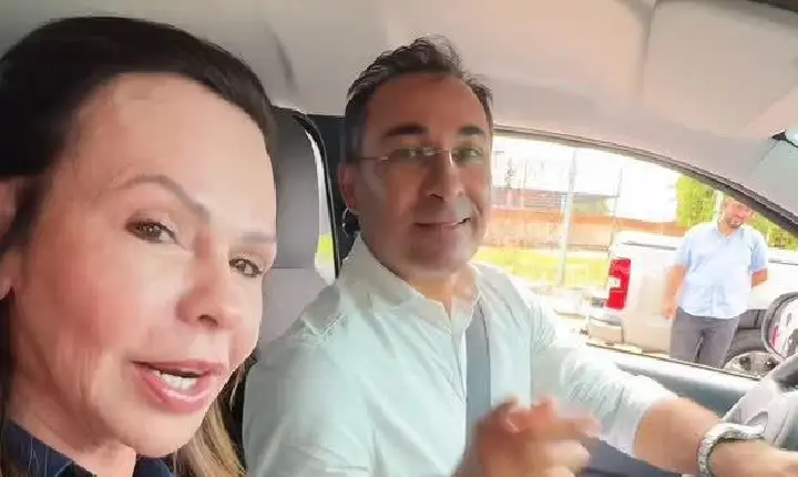 'Nossa próxima governadora': Wagner e Dorinha cumprem agenda em Araguaína
