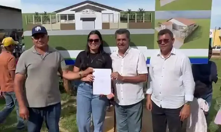 Novo Repartimento: Valdir Lemes autoriza construção de fábrica de chocolate na Vila Novo Planalto