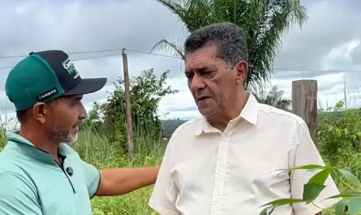 Novo Repartimento: Valdir Lemes reforça apoio à produção rural em visita à Vicinal 49