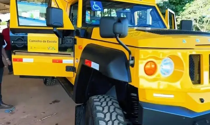 O 4x4 da educação: Itupiranga ganha veículo especial para o transporte escolar na zona rural