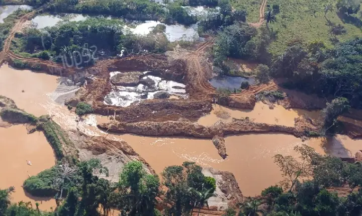 Operação conjunta da PF e Ibama 'escangalha' garimpos clandestinos em Canaã e Parauapebas
