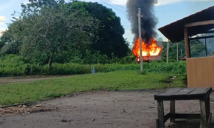 Oriximiná: homem é preso por provocar incêndio em comunidade indígena