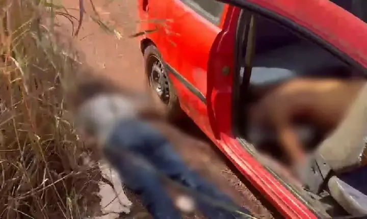 Palmas: dois homens são encontrados mortos dentro de carro em área de mato